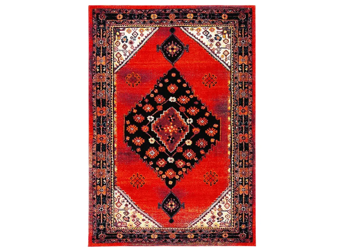 Jahan Red Area Rug