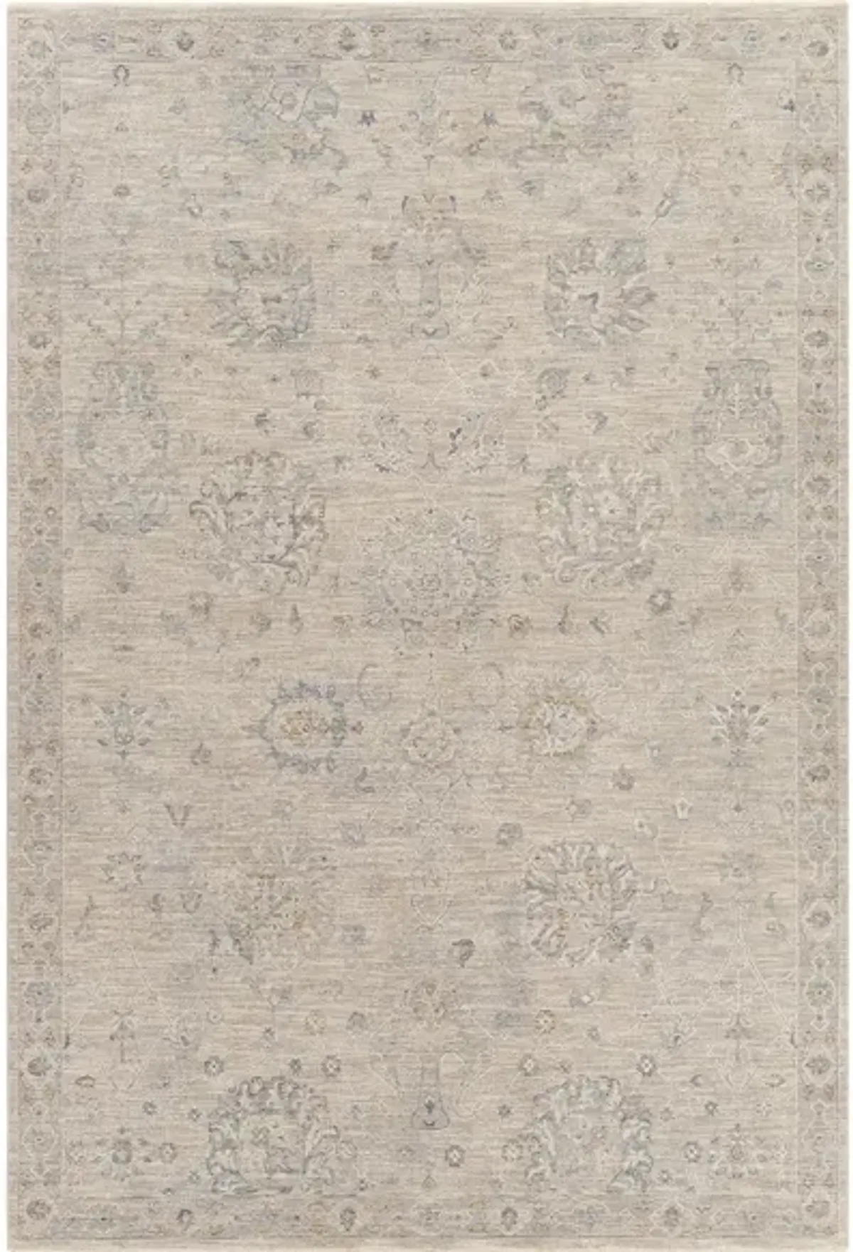 Avant Garde Area Rug in Light Gray, Medium Gray, Charcoal, Beige, Tan, Denim, Camel by Surya