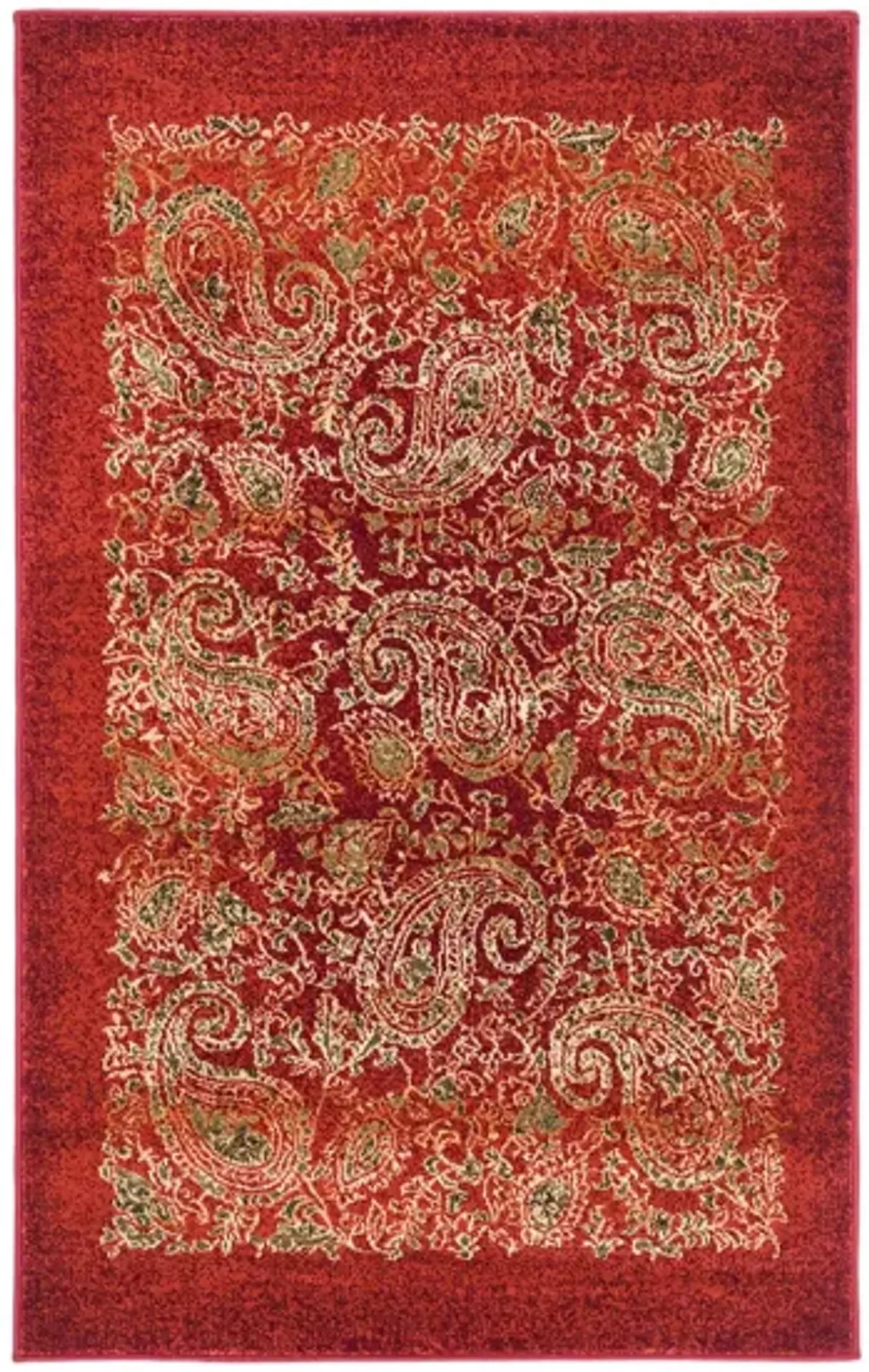 Grimaldi Area Rug in Red / Multi by Safavieh