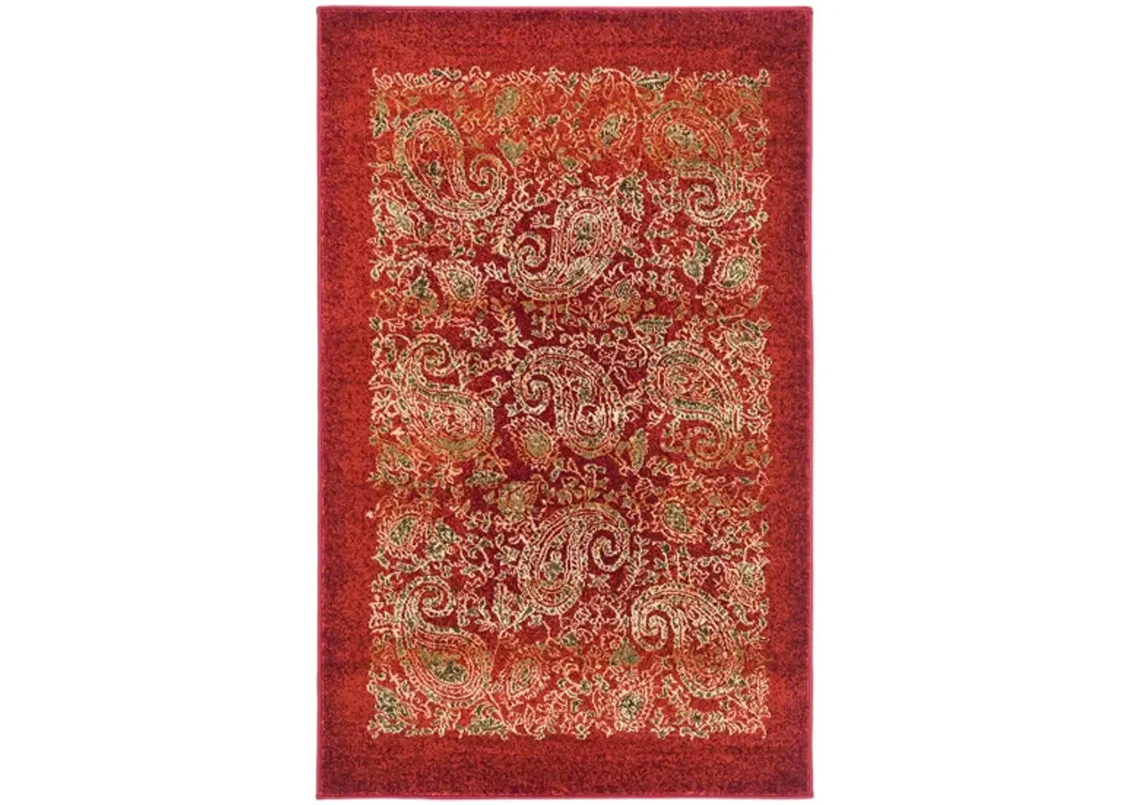 Grimaldi Area Rug in Red / Multi by Safavieh