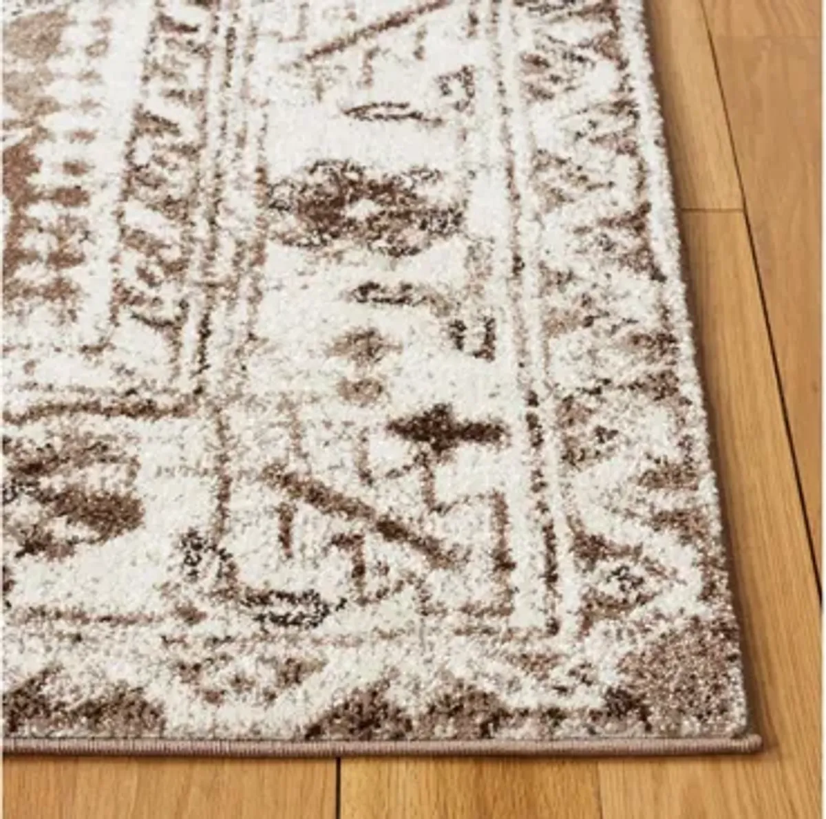 Darius Brown Area Rug Square