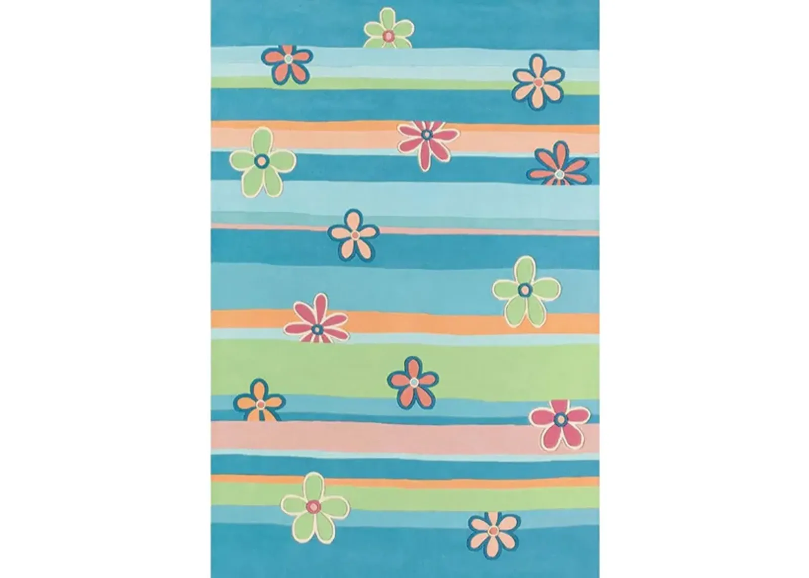 Seleone Kid's Rug in Blue/Multi by Safavieh