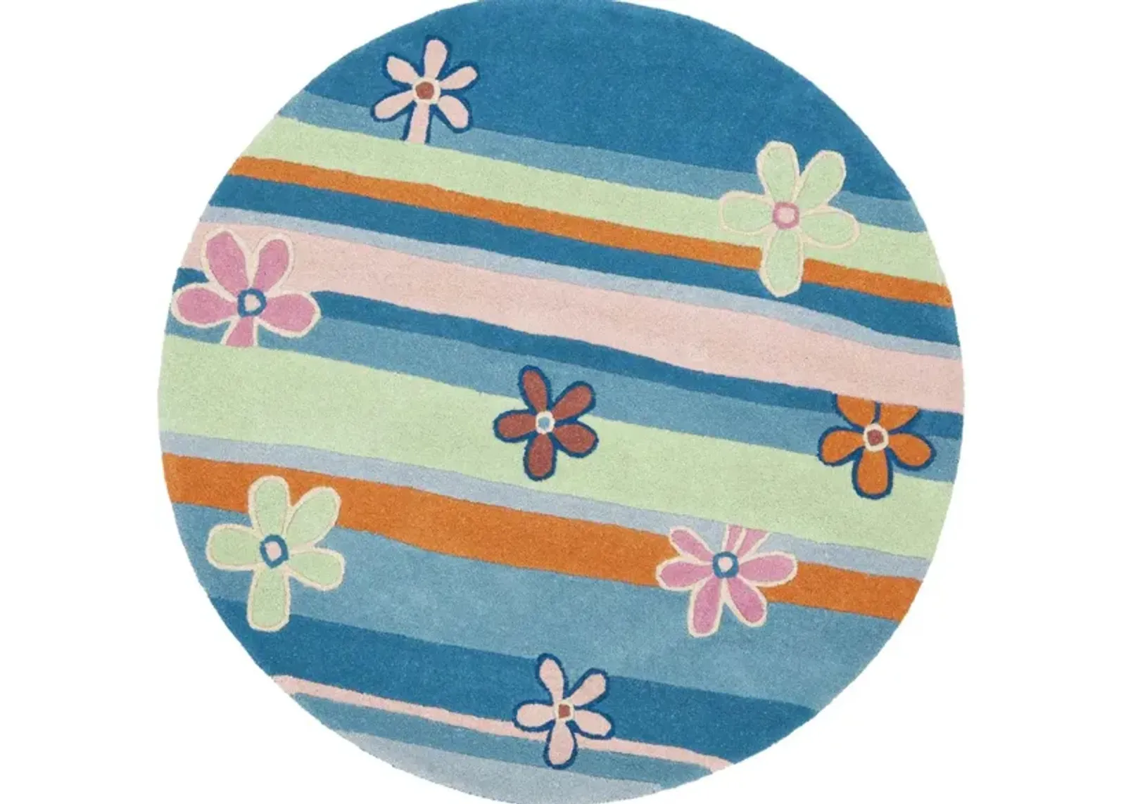 Seleone Kid's Rug in Blue/Multi by Safavieh