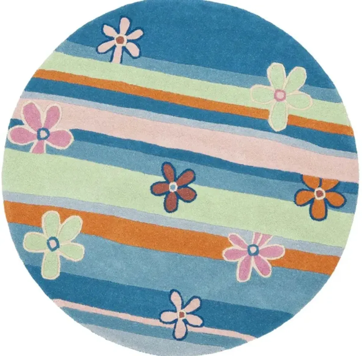 Seleone Kid's Rug in Blue/Multi by Safavieh