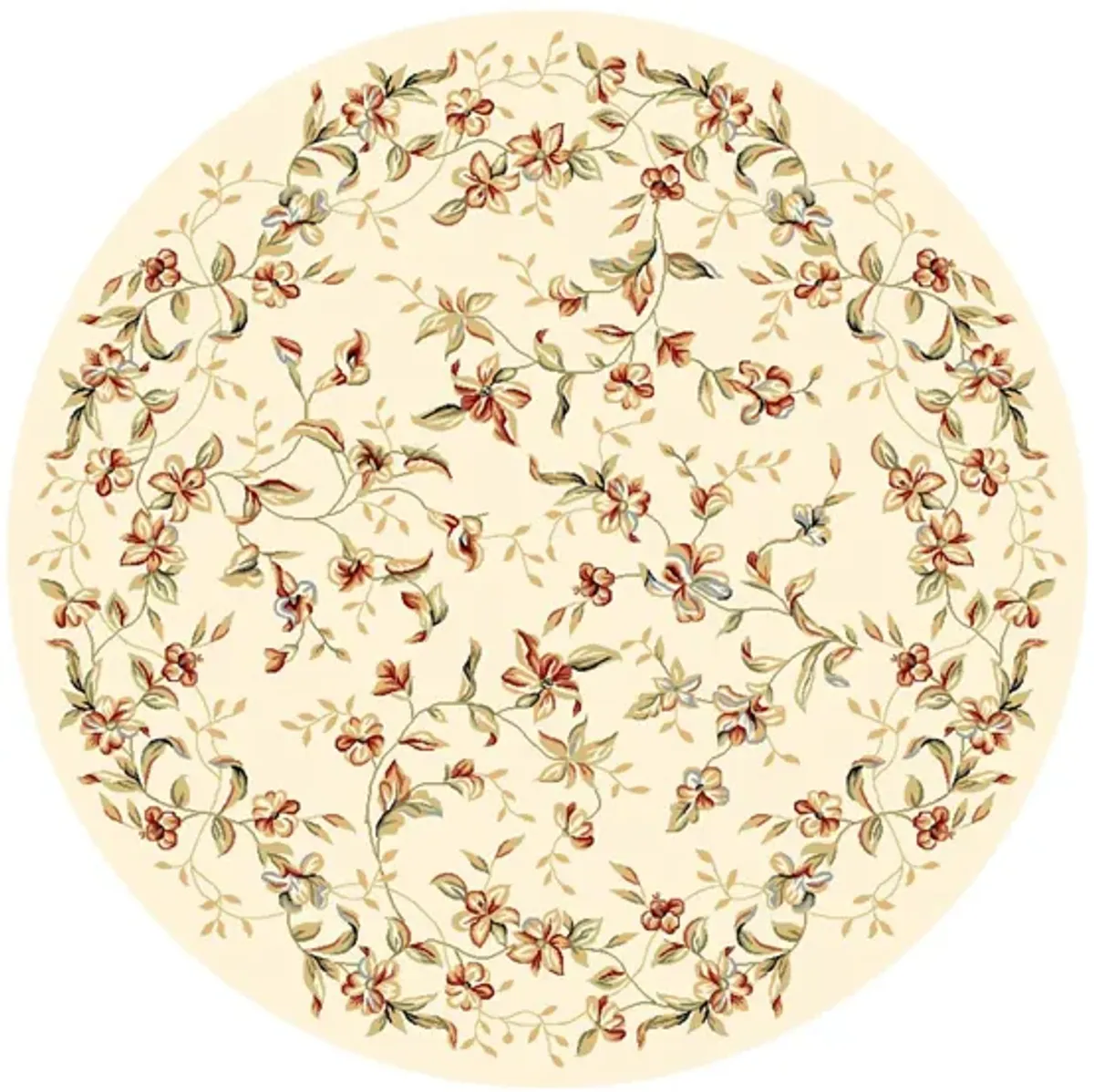 Dorchester Area Rug Round in Beige by Safavieh