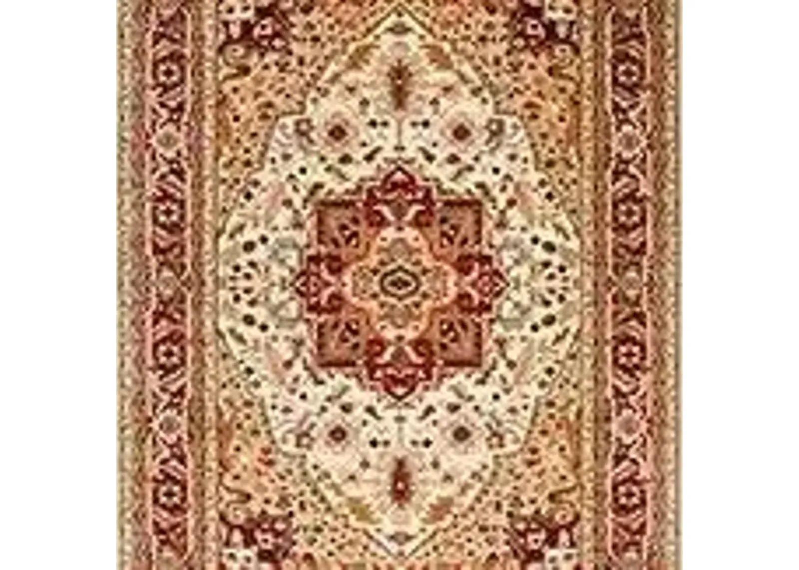 Mercia Area Rug in Ivory / Red by Safavieh