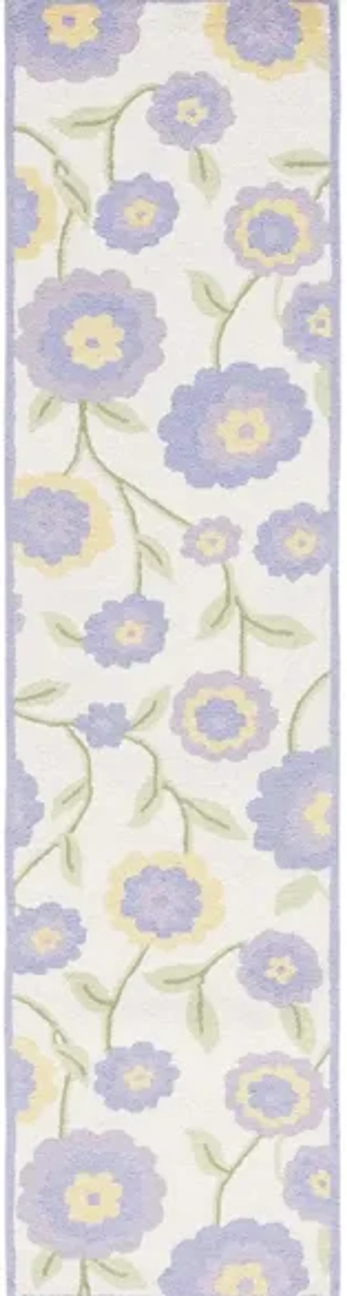 Thorfinna Kid's Rug in Lavander/Ivory by Safavieh