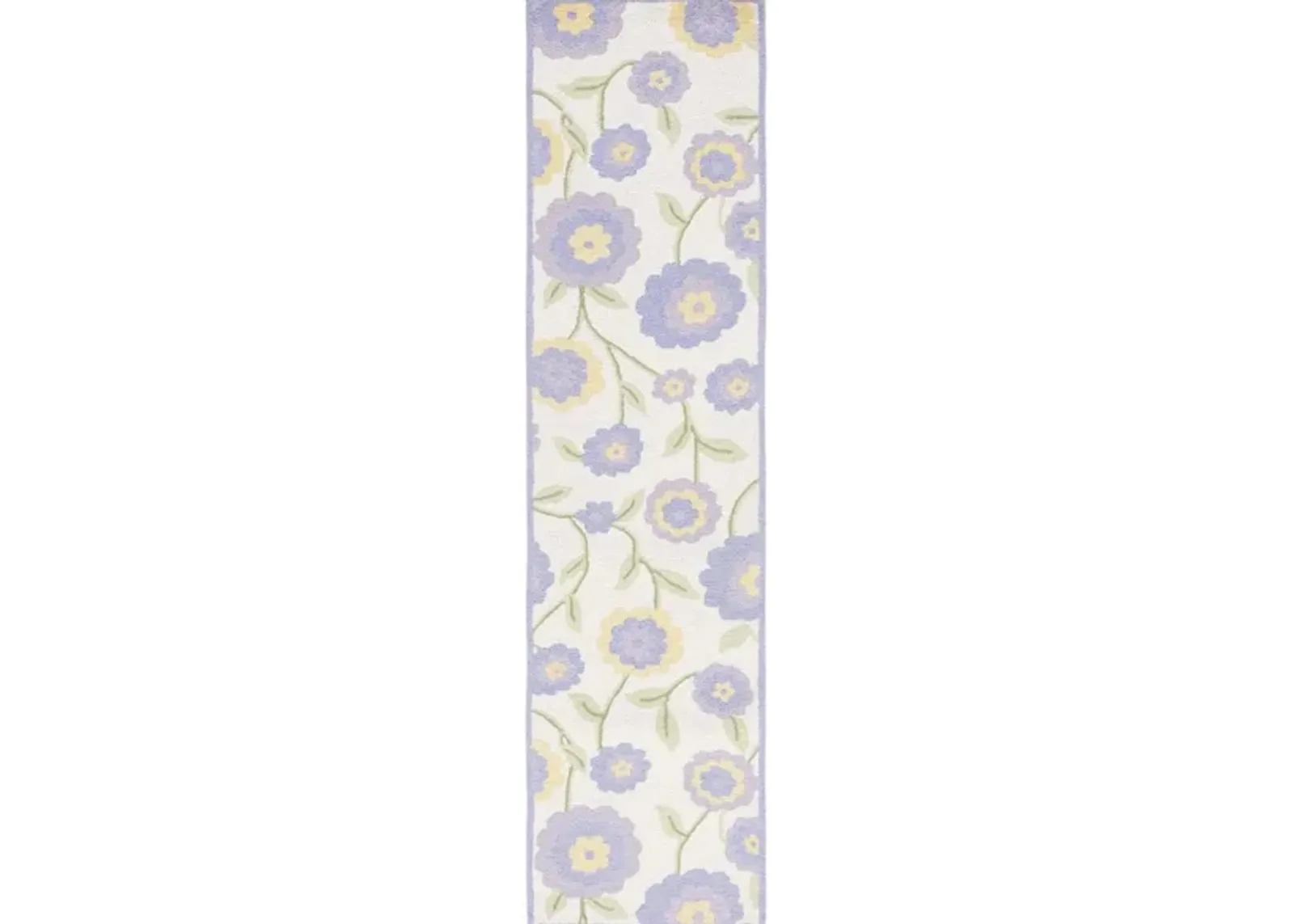 Thorfinna Kid's Rug in Lavander/Ivory by Safavieh