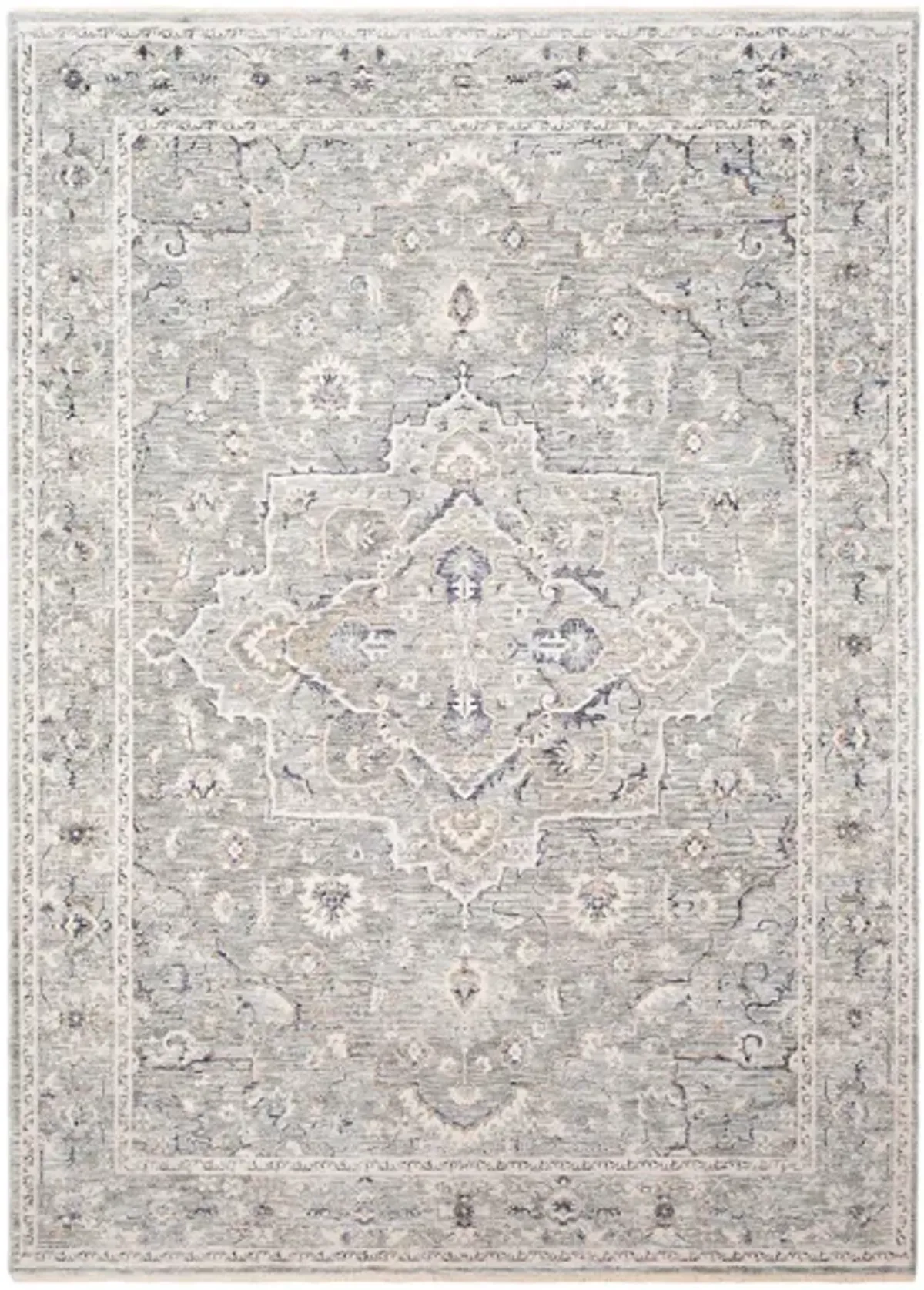 Palatial Palazzo Rug in Taupe, Camel, Pale Blue, Denim, Navy, Cream, White, Blush by Surya