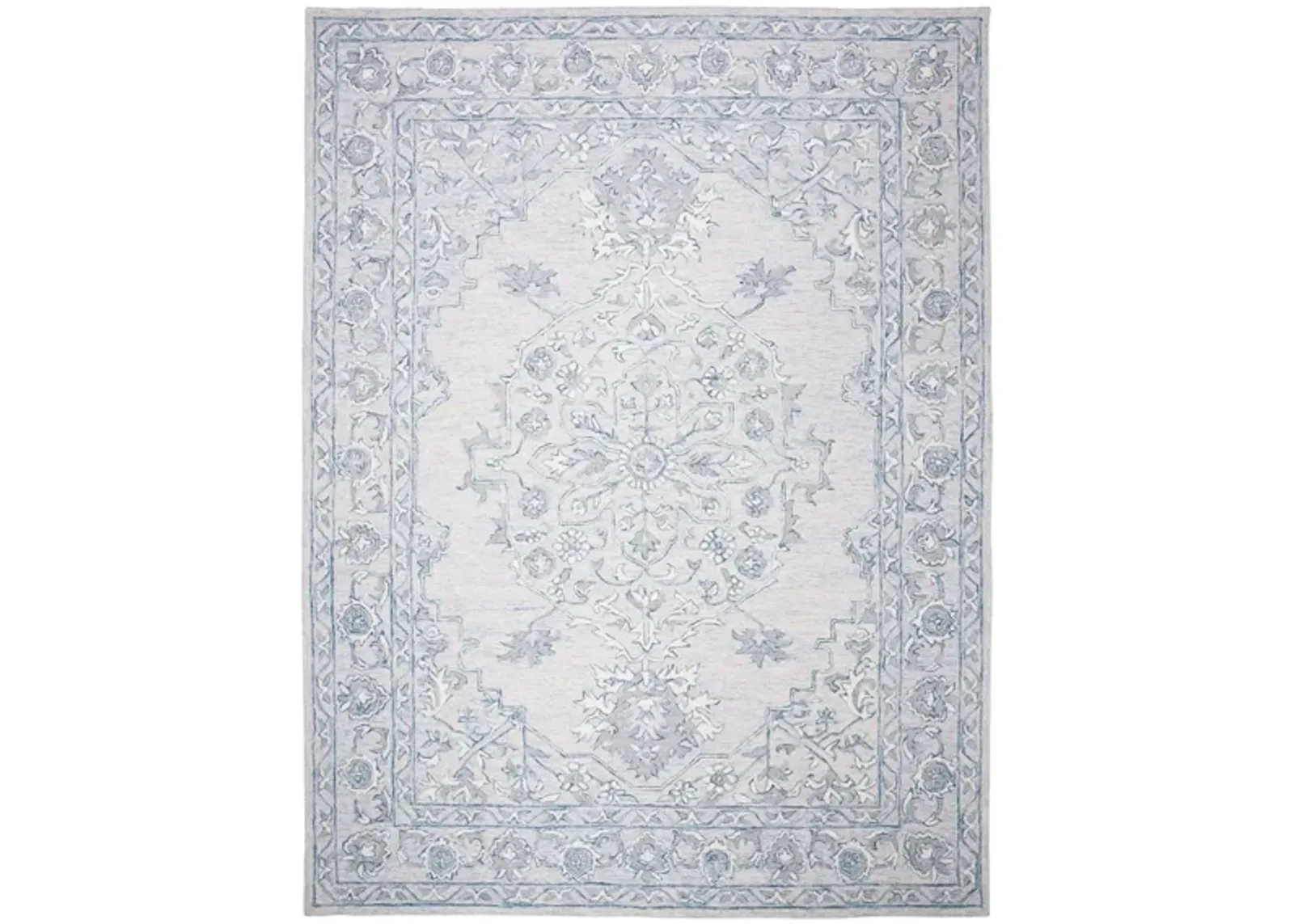 Kilimanjaro Area Rug in Light Blue & Ivory by Safavieh