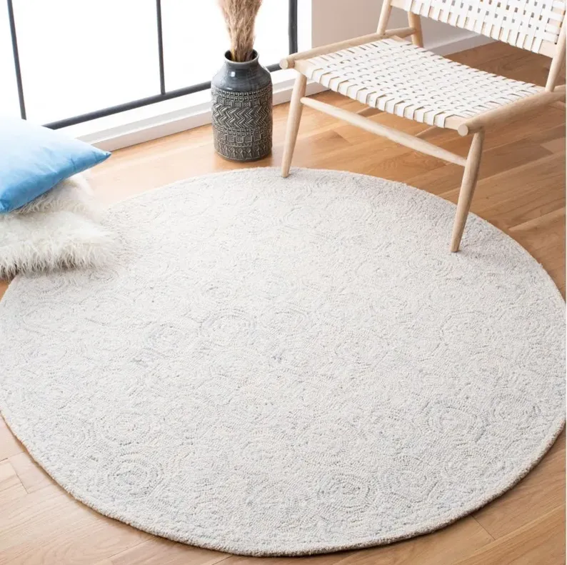 Dupree Area Rug in Silver & Gray by Safavieh