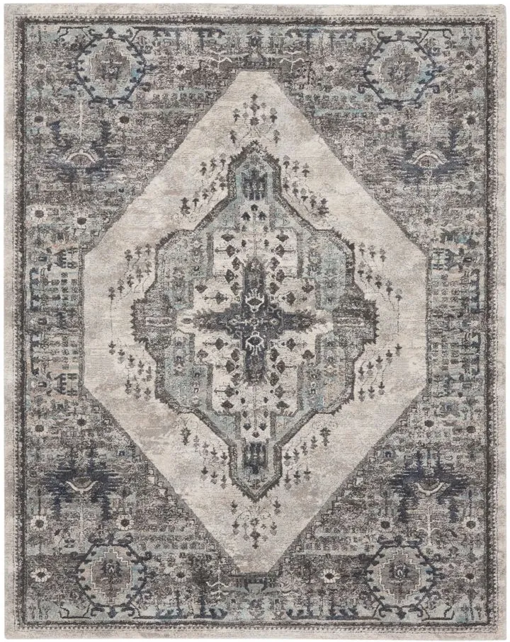 American Kathy Area Rug in Grey by Nourison