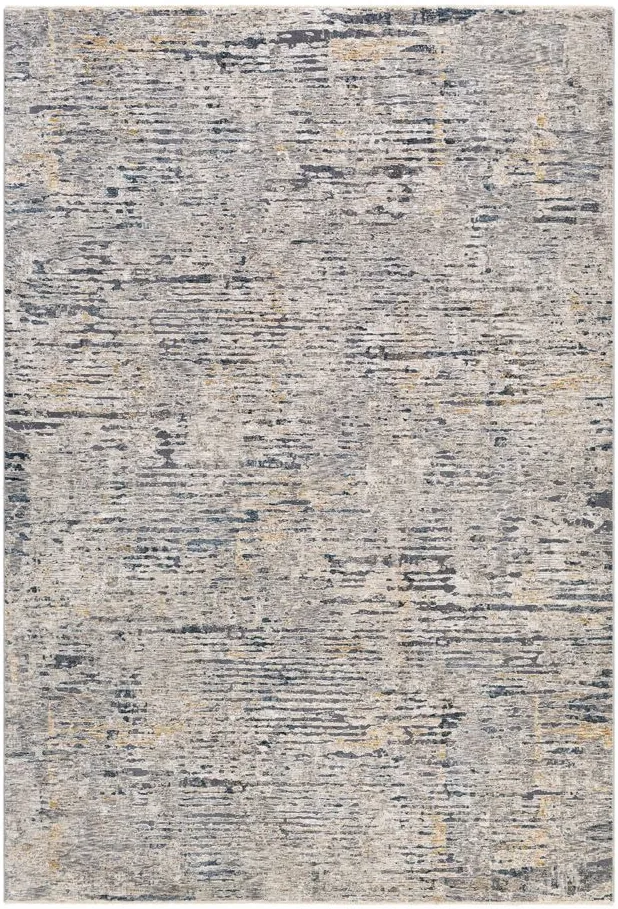 Caerdyf Knighton Area Rug in Gray, Beige, Camel, Blue by Surya