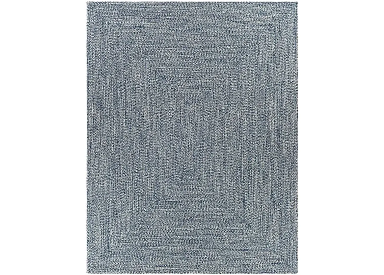 Chesapeake Bay Rug in Dark Blue, Medium Gray, Cream by Surya