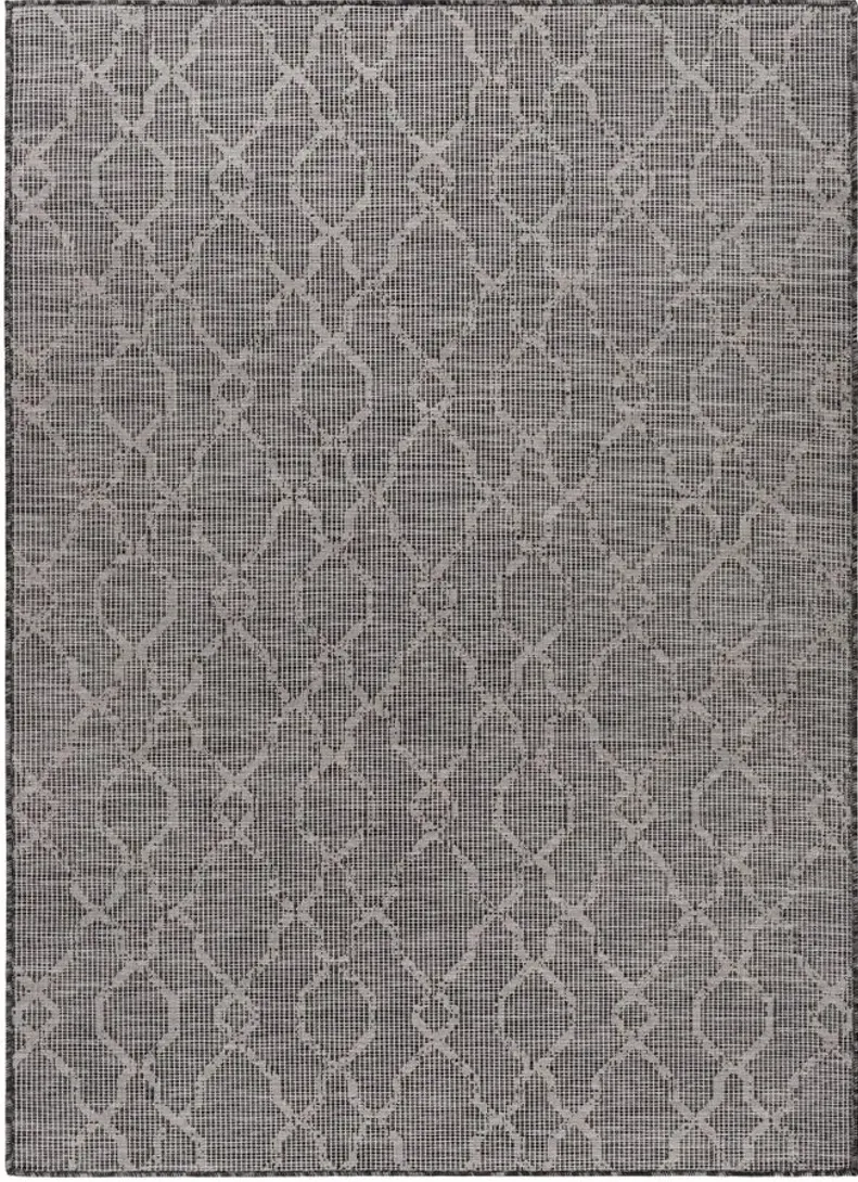 Pasadena Sage Indoor/Outdoor Area Rug in Charcoal, Black by Surya