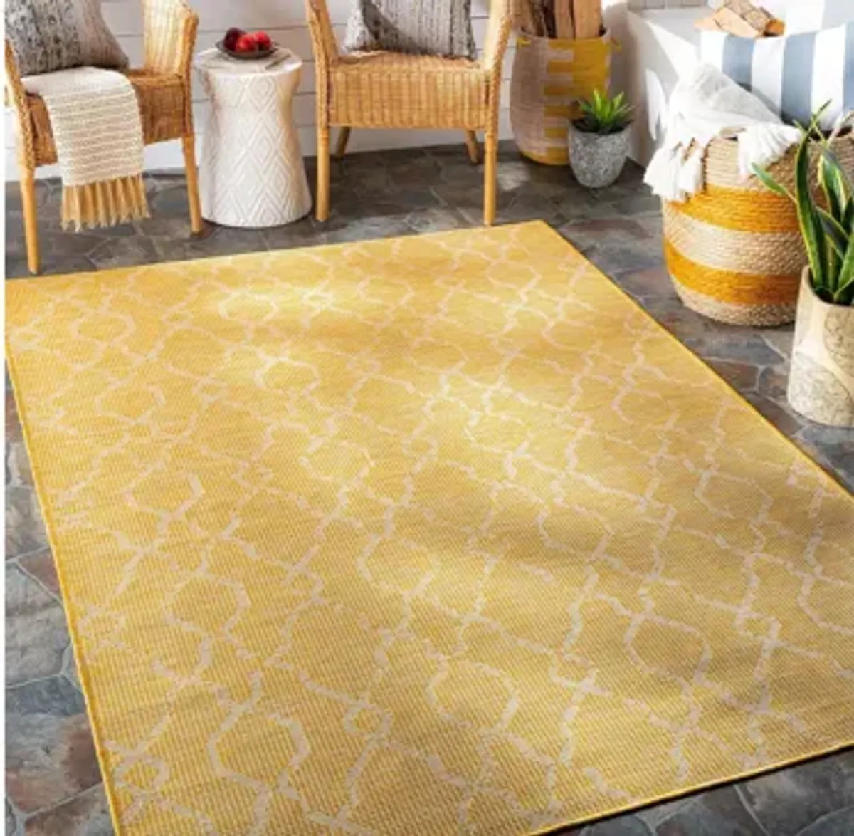 Pasadena Sage Indoor/Outdoor Area Rug