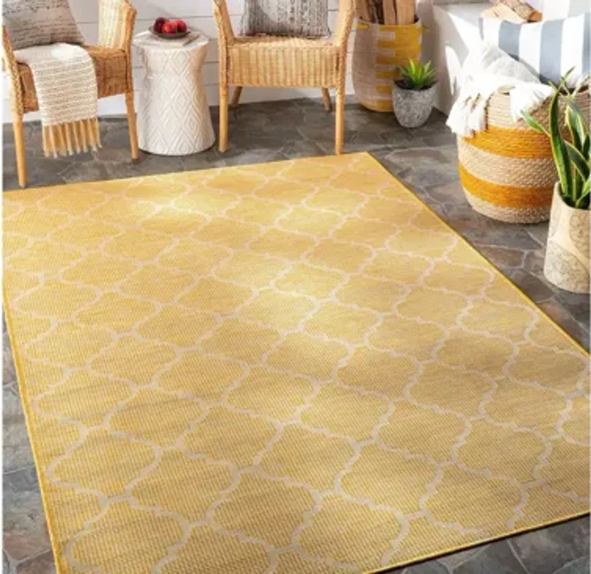 Pasadena Sage Indoor/Outdoor Area Rug