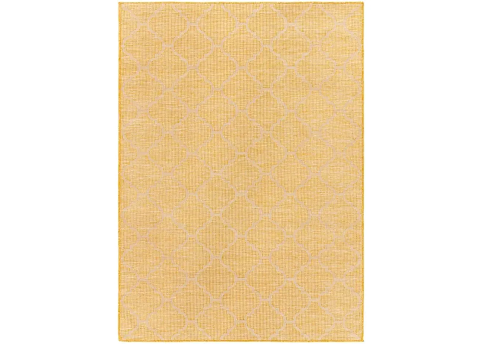 Pasadena Sage Indoor/Outdoor Area Rug in Saffron by Surya