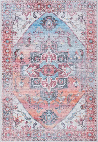 Serapi Area Rug in Rust & Ivory by Safavieh