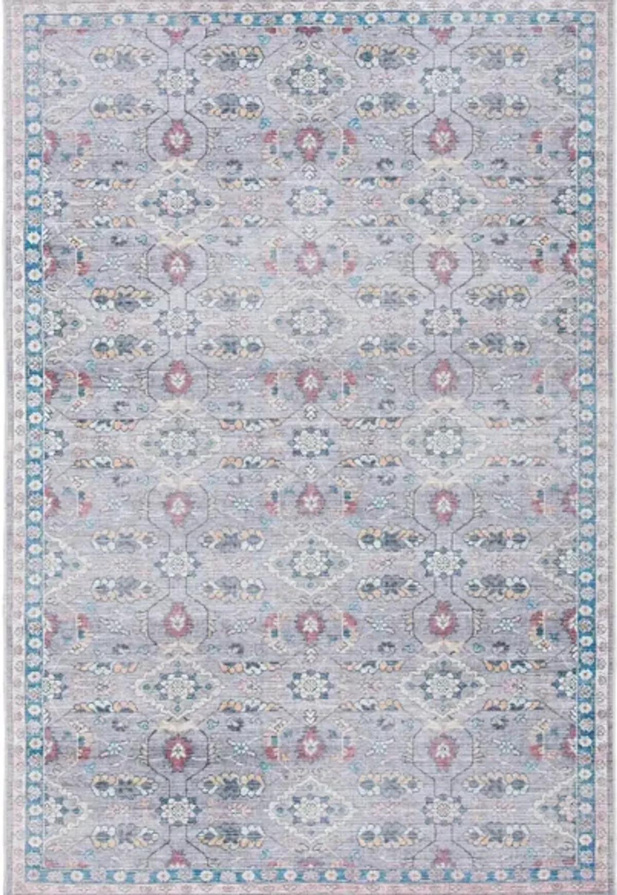 Serapi Area Rug in Gray & Beige by Safavieh