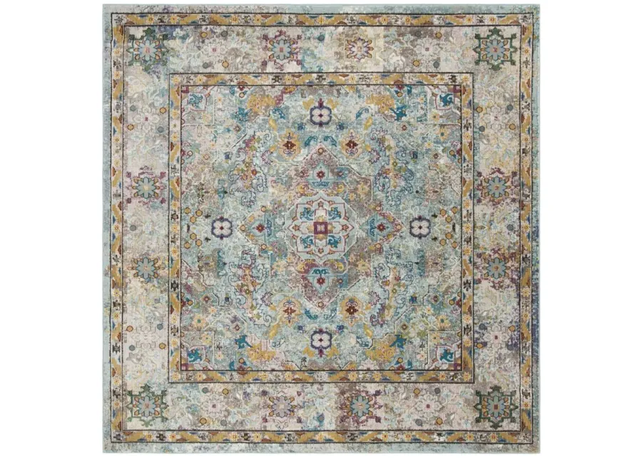 Ahannah Area Rug in Beige / Blue by Safavieh