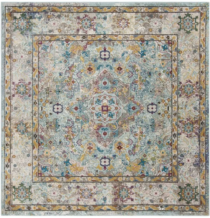 Ahannah Area Rug in Beige / Blue by Safavieh