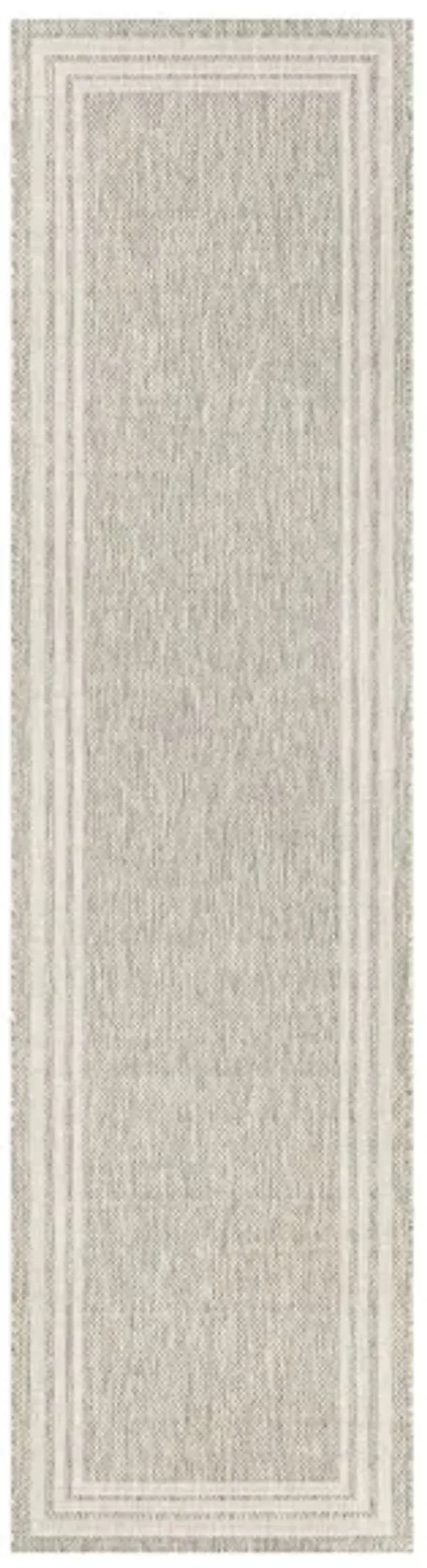 Eagean Bordered Indoor/Outdoor Runner Rug