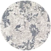 Finley Area Rug in Denim, Pale Blue, Light Gray, Medium Gray, Ivory by Surya