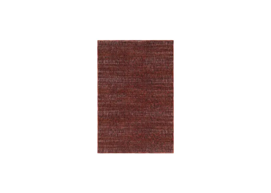 Reed Area Rug in Red/Rust by Bellanest