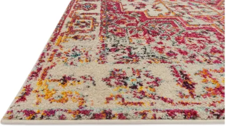 Nadia Area Rug in Ivory/Pink by Loloi Rugs