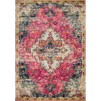 Nadia Area Rug in Pink/Midnight by Loloi Rugs