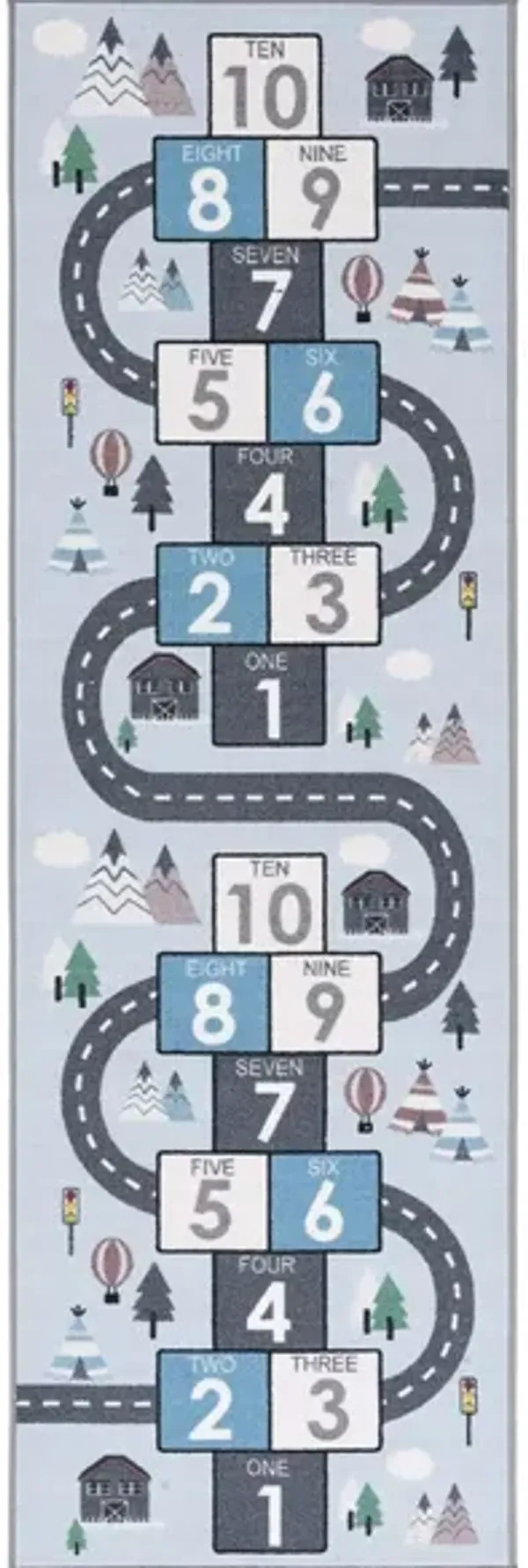 Delhi Kids' Playhouse Rug