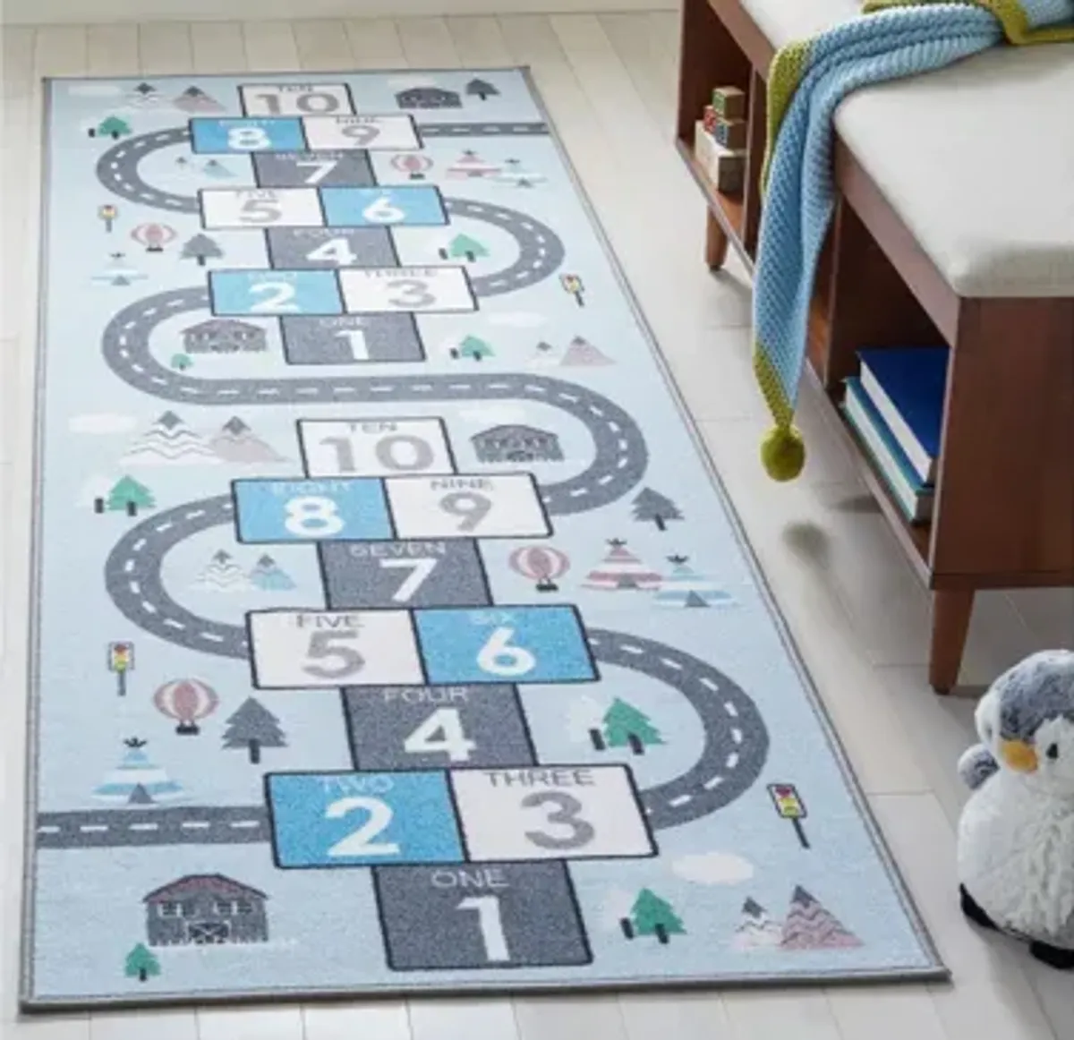 Delhi Kids' Playhouse Rug