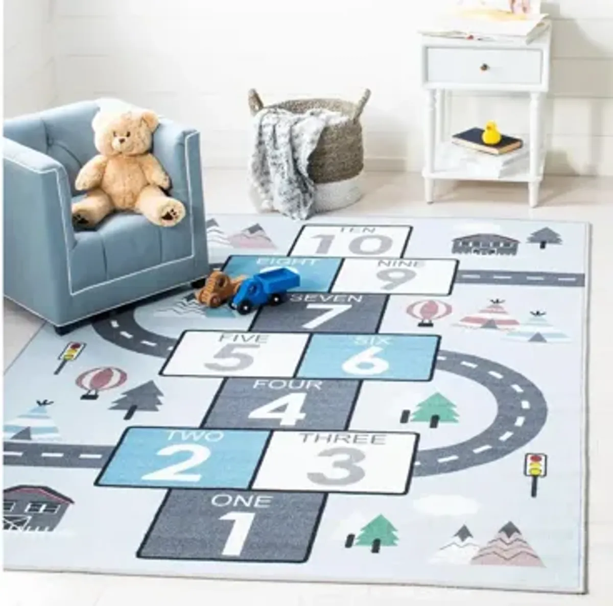 Elmira Kids' Playhouse Rug