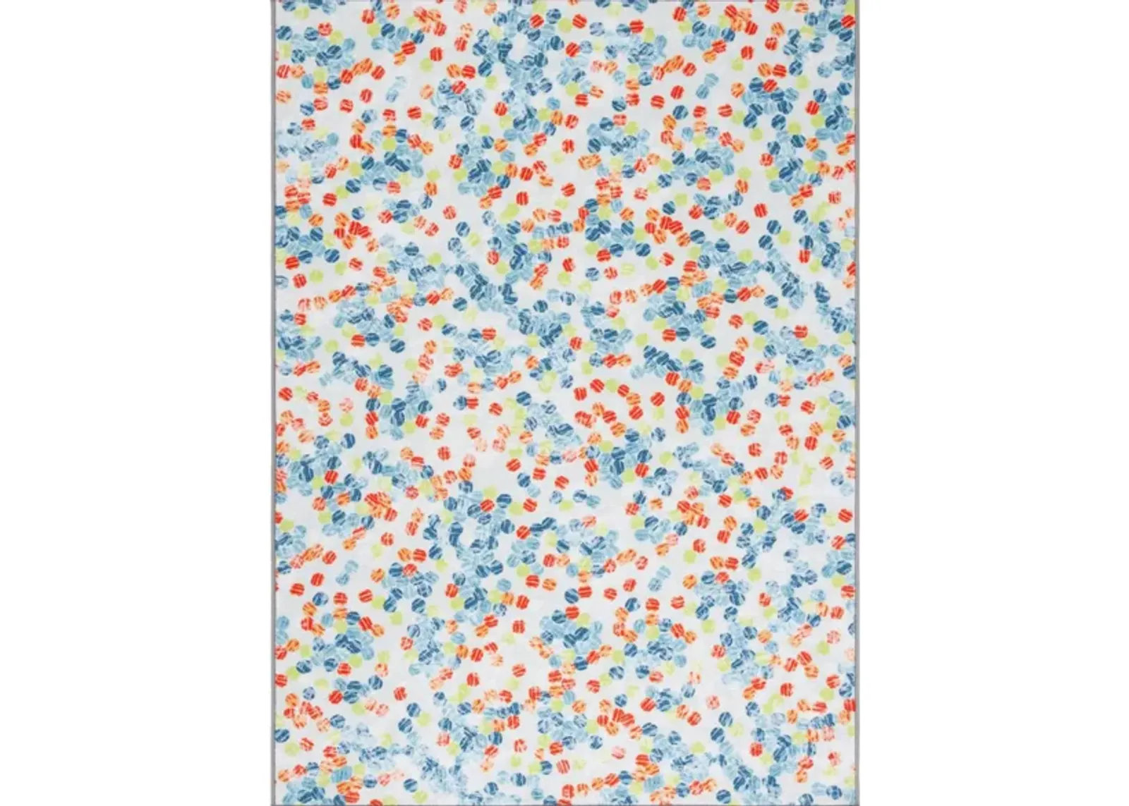 Callicoon Kids' Playhouse Rug in Ivory/Blue by Safavieh