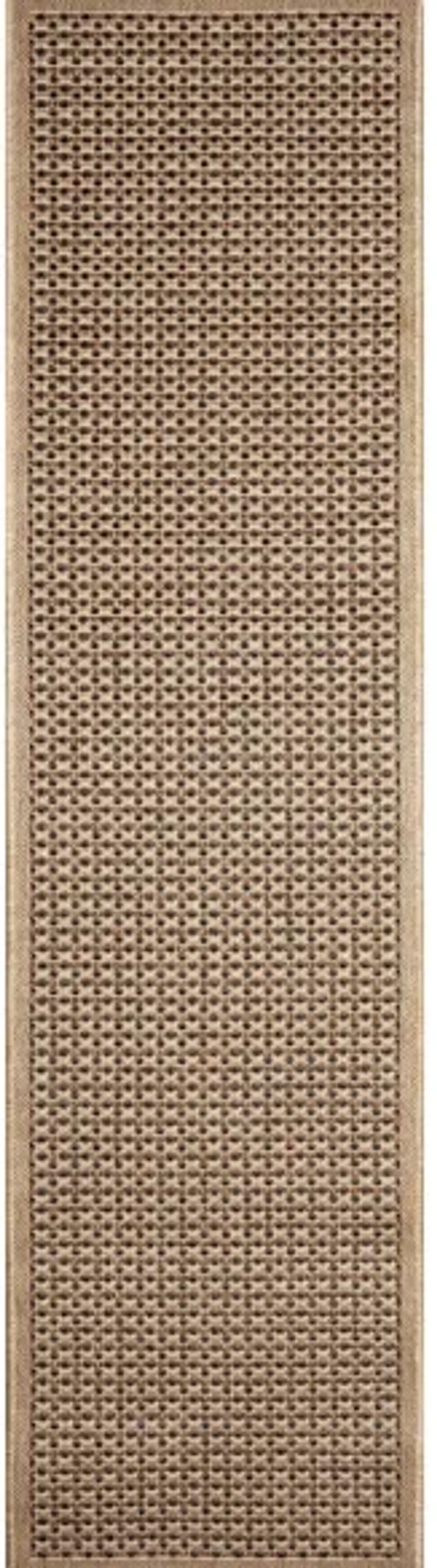 Monterey Basket Indoor/Outdoor Rug in Black;Brown by Trans-Ocean Import Co Inc