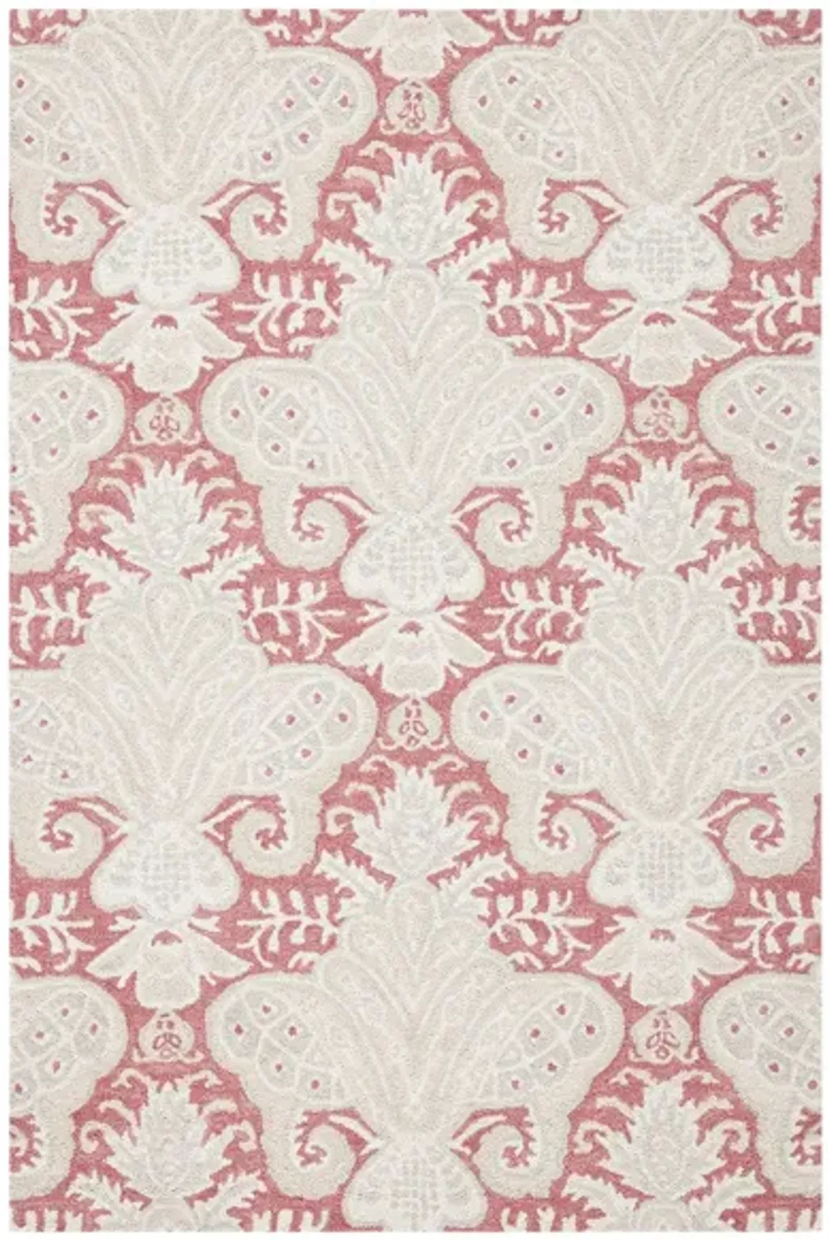 Nyneave Area Rug in Pink & Beige by Safavieh