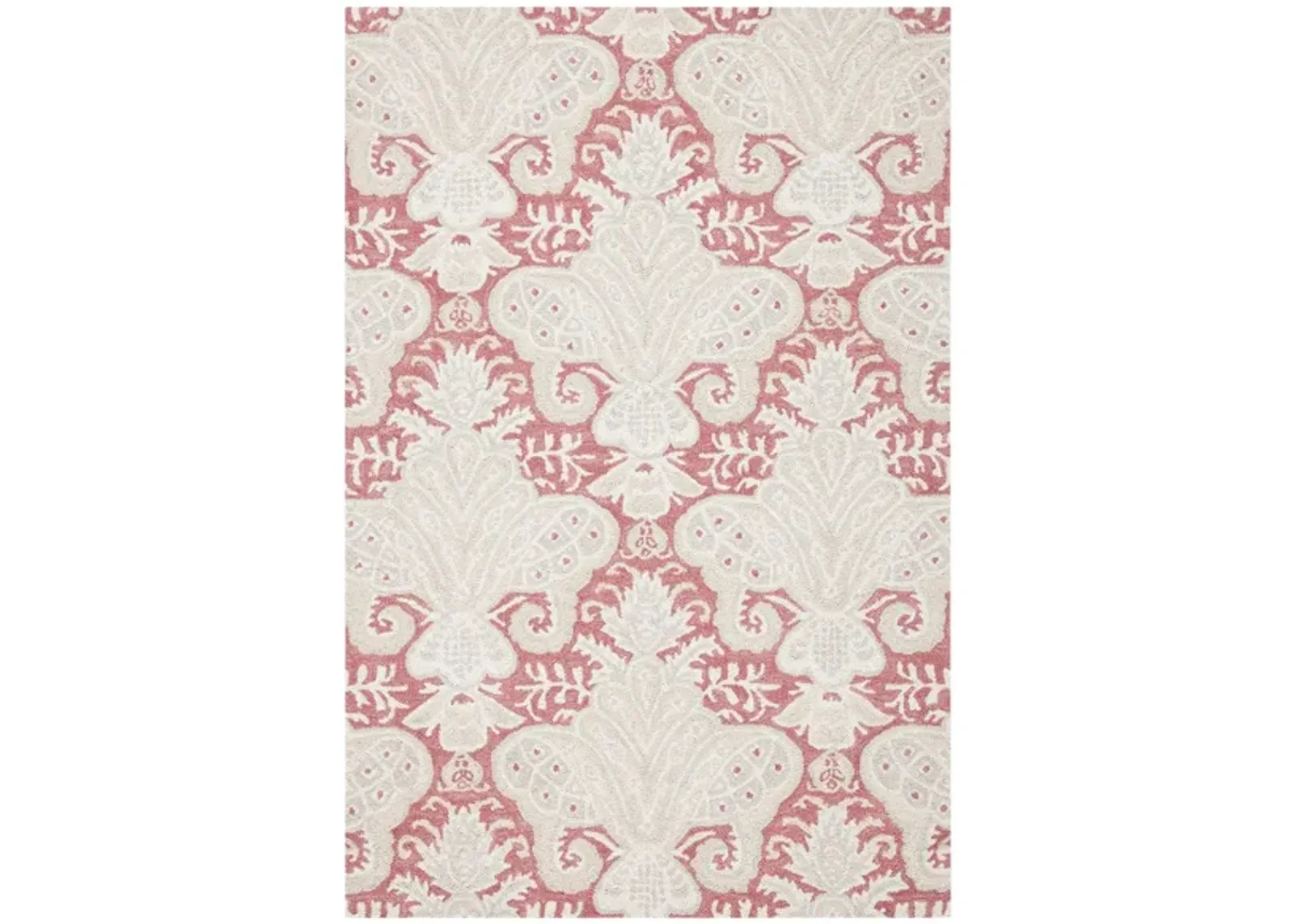 Nyneave Area Rug in Pink & Beige by Safavieh