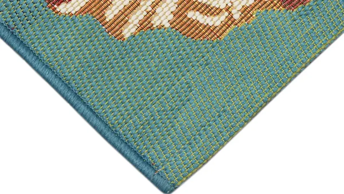 Marina Starfish Song Indoor/Outdoor Area Rug