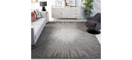 Monique Area Rug in Charcoal & Gray by Safavieh