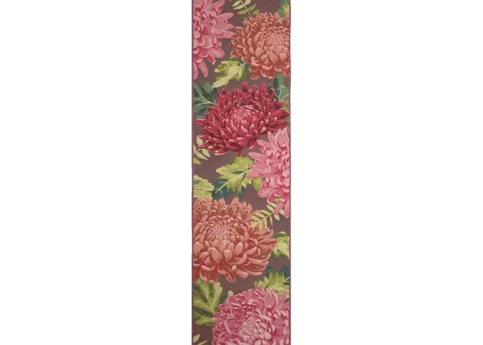 Marina Mum Indoor/Outdoor Rug in Fuchsia by Trans-Ocean Import Co Inc