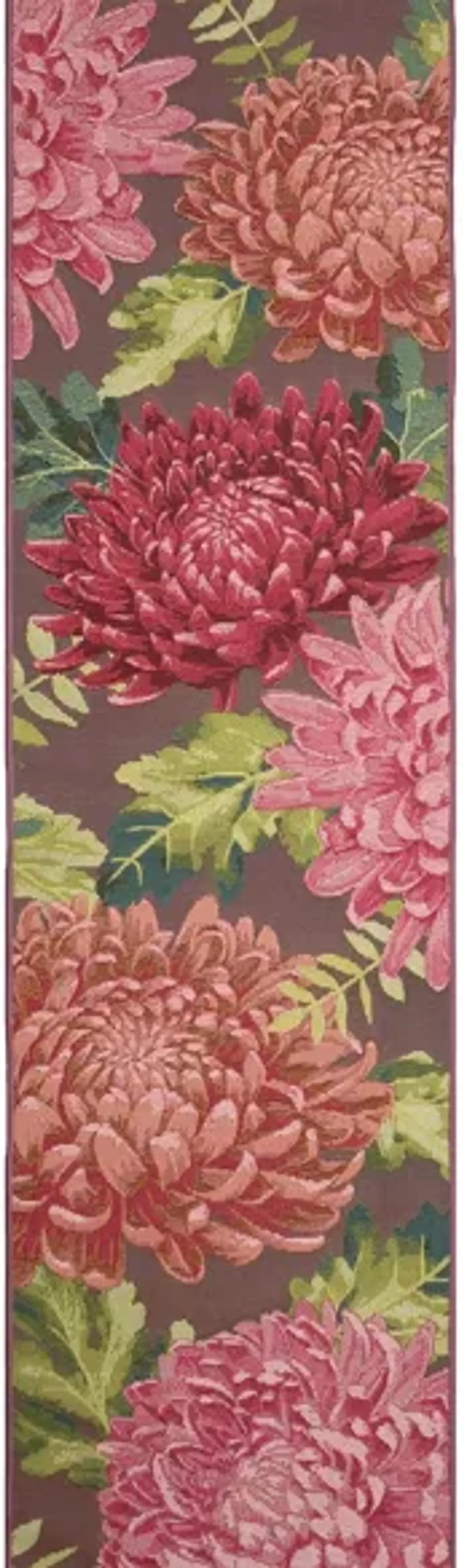 Marina Mum Indoor/Outdoor Rug in Fuchsia by Trans-Ocean Import Co Inc