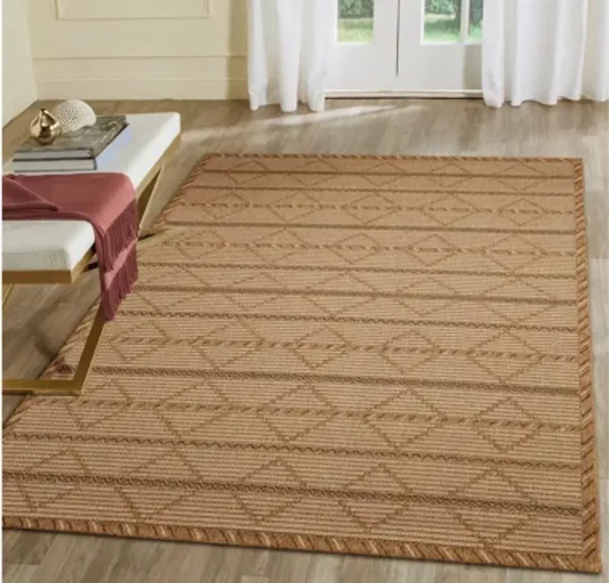 Monterey Delicate Diamond Indoor/Outdoor Rug