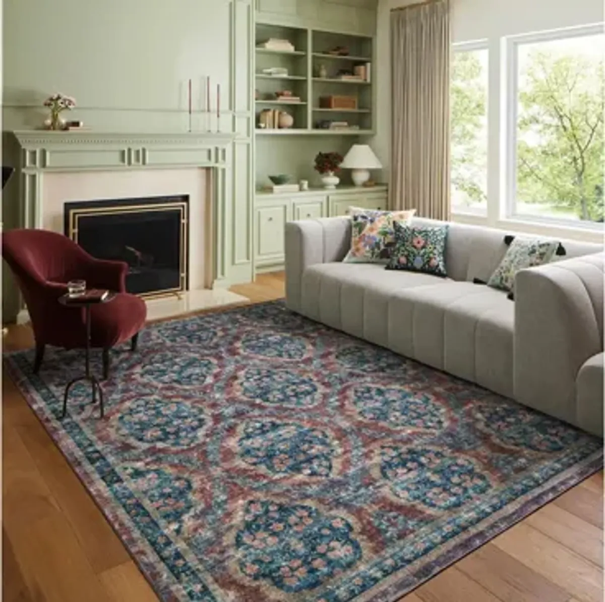 Courtyard Area Rug