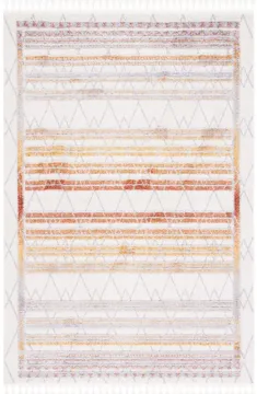 Marrakesh Area Rug in Orange / Gray by Safavieh