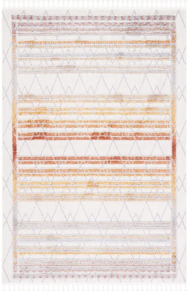 Marrakesh Area Rug in Orange / Gray by Safavieh