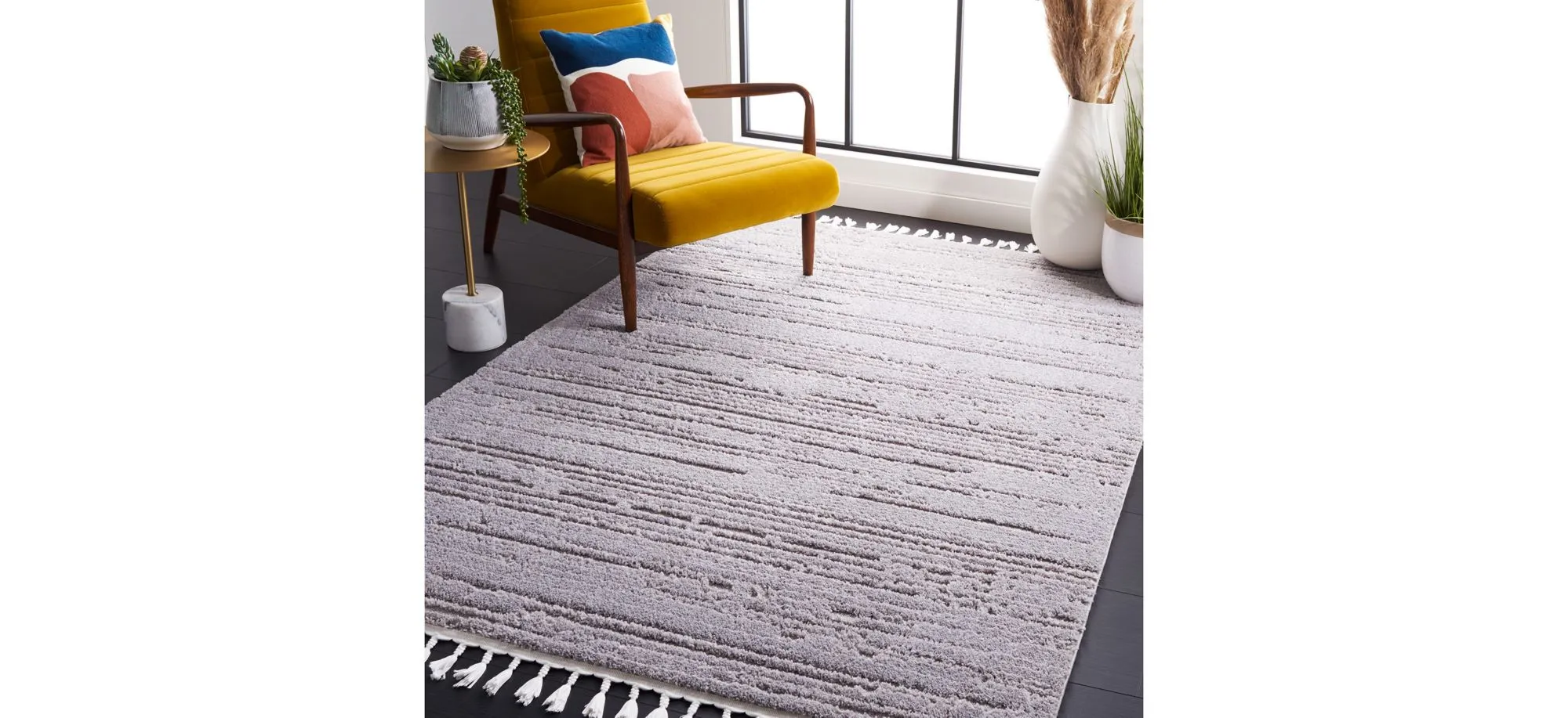 Marrakesh Area Rug in Gray by Safavieh