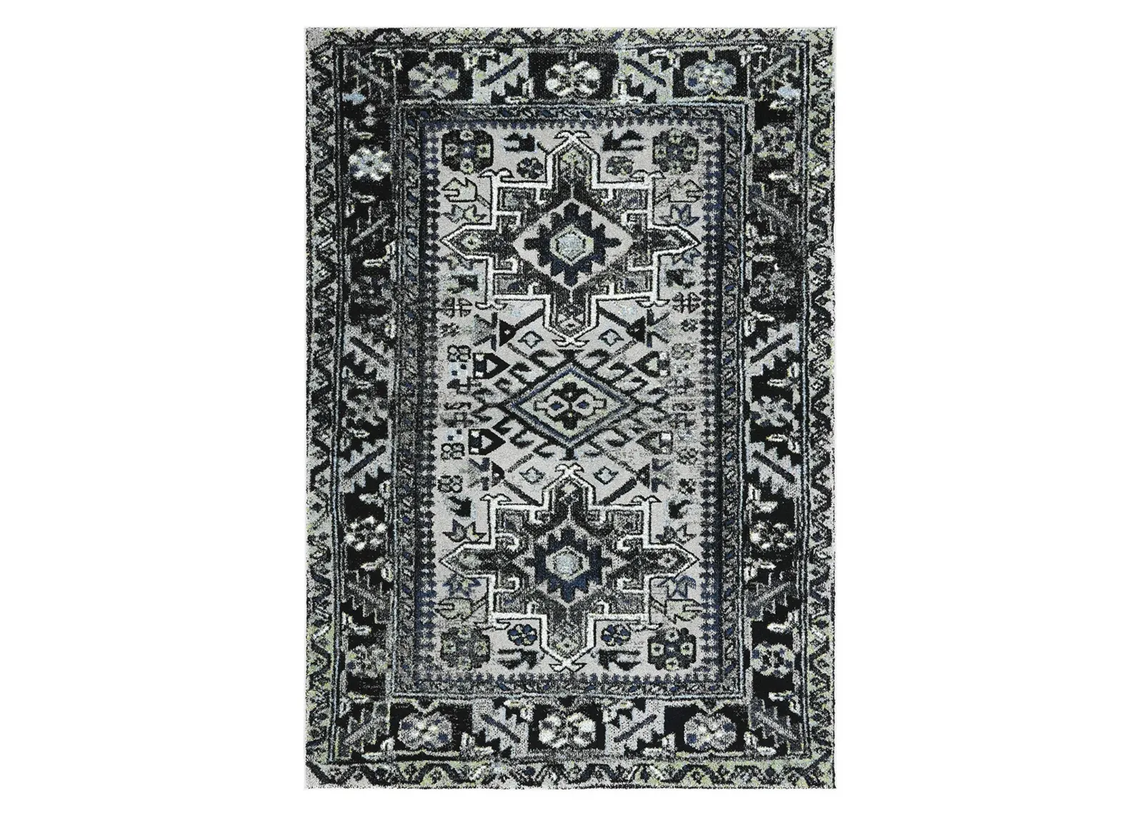 Darius Light Grey Area Rug