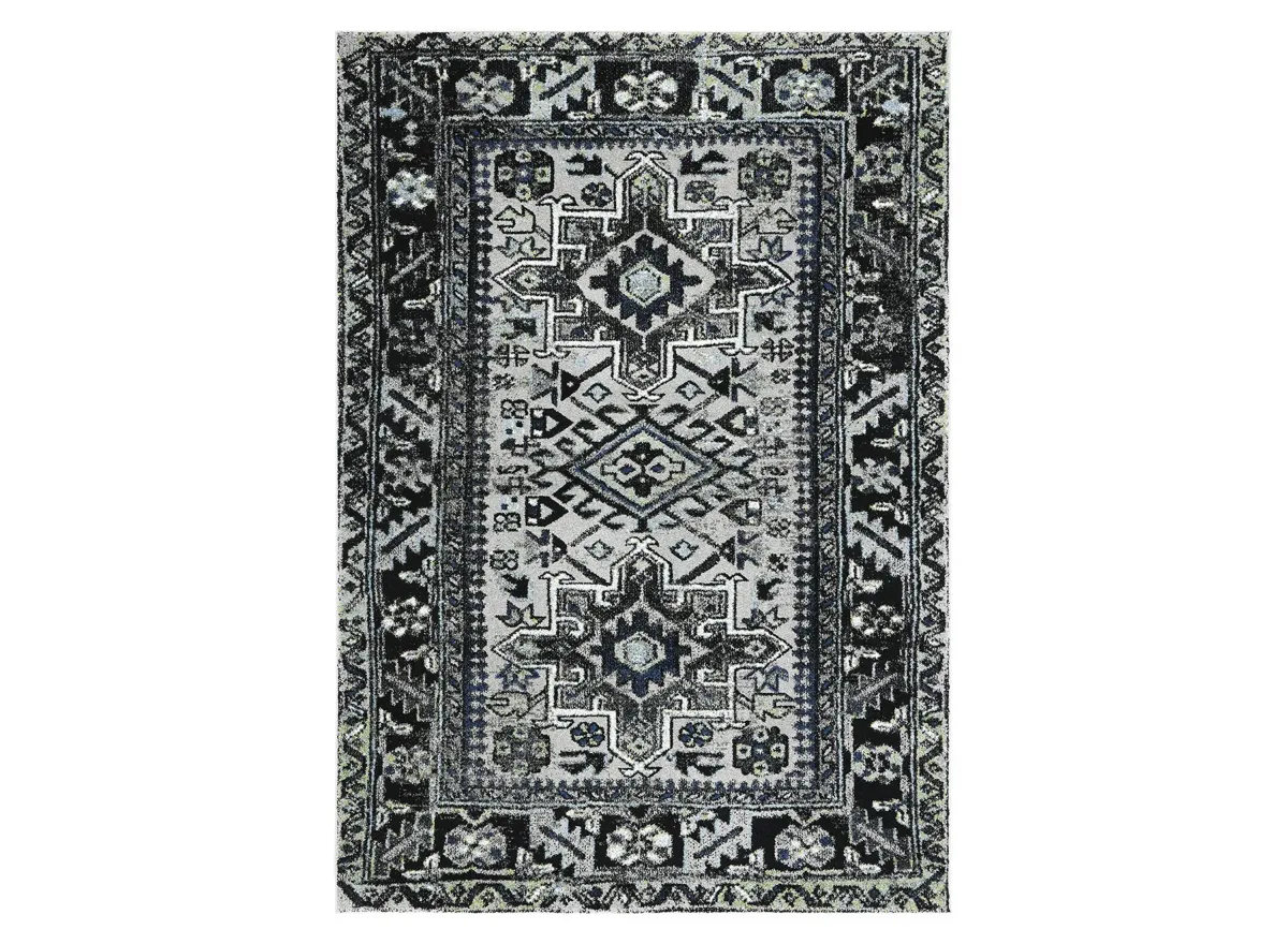 Darius Light Grey Area Rug