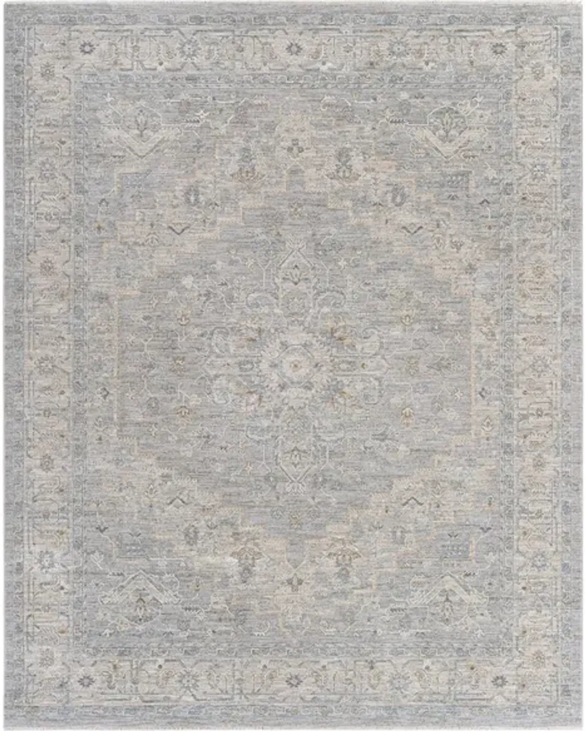 Avant Garde Area Rug in Light Gray, Medium Gray, Charcoal, Beige, Tan, Camel, Denim by Surya